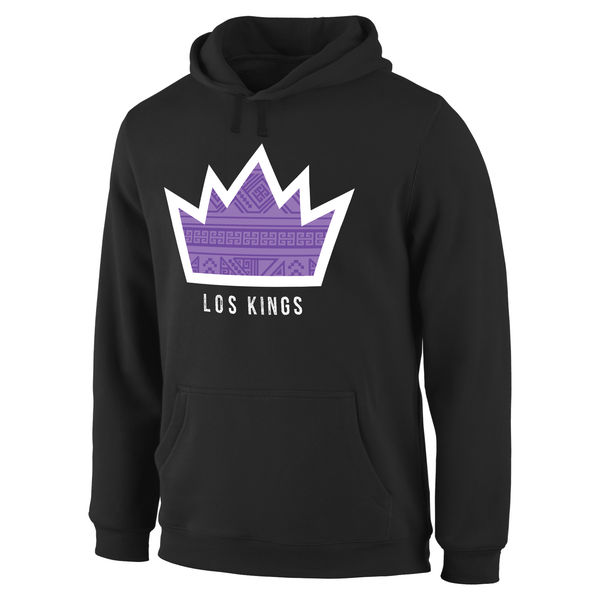 NBA Men Sacramento Kings Noches Enebea Pullover Hoodie Black